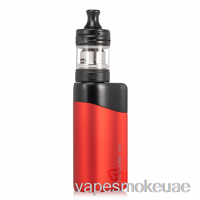 فيب الإمارات العربية المتحدة Innokin Coolfire Z60 Zlide Top Starter Kit، أحمر
